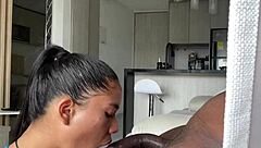 i invited my new friend over for amateur blowjob and deepthroat fun nysdel