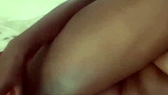 my big ass bounces wildly riding huge fake cock