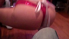 extremely hot white girl teases with big tits backstage