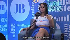 Oiled Latina Kataleya Climbs Vibrating Machine to Cum