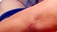 Granny models lingerie ass then deepthroats cock