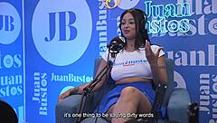 Oiled Latina Kataleya Climbs Vibrating Machine to Cum