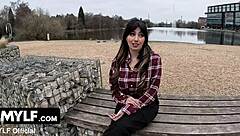 Boss spanks blows fucks massive tits tight pussy doll