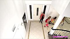 busty bikini girlfriends steal cocks in wild foursome fuckfest!