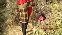 hey rani singh desi girlfriend rides big cock outdoors