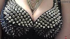 i admire her nice big tits and juicy ass
