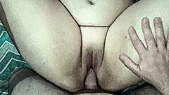 chubby latina huge tits wife jerks fucks homemade hard