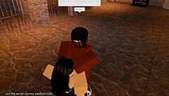 roblox girl pounded senseless by massive black cock