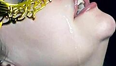 Amateur Milf Swallows Huge Cum Load From Stranger