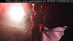 Violet Hart Mesmerizes With Sexy Redhead Moves And Fit Body