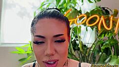 hey, watch my shaved pussy get stuffed by this tattooed huge cock lacey jayne