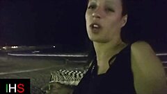 Beautiful Brunette Fucked Wild Outdoor Cunilingus Ride