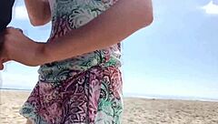 People watching our public anal creampie closeup pounding