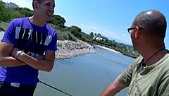 Fishing guys outdoor fuck vintage style