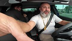 Leticia Cortes Gives Tight Ass on Ted's Car Ride