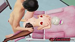 SEXY DOCTOR KASUMI SPREADS LEGS FOR INTENSE POV FUCKS!