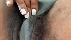 plump hairy pussy begs for deep licks!