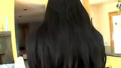 asian milf kitty craves face fuck creampie