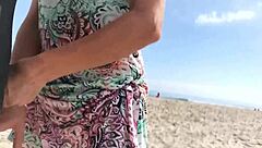 People watching our public anal creampie closeup pounding