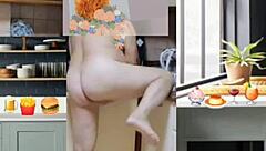 hey zea812 shake that trans ass in barefoot crossdressing update