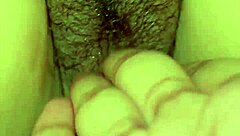 Chubby Thai wife's fat pussy grips fingers tight, imagine my cock inside!