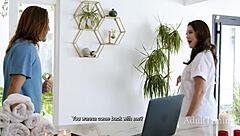 Step Son Demands Nuru Massage from Busty Masseuse