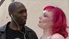 Miss Bunny Chases Huge Black Cocks Cougar Style