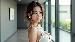 Thai Beauty's Big Tits Shine in Elegant Lingerie Thailand