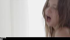 taylor sands' erotic morning ride on lover's big cock