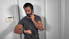 Cheating Wife Rides Masseuse Cowgirl to Dripping Creampie Pounding