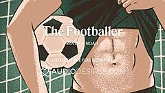 athlete pounds journalist hard post-sexy locker room interview!