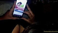 watching tiktok porn with her big tits tempted me to cum