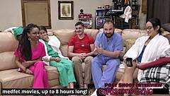 aria nicole's innocent nurse play turns humiliating with channy