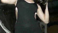 gothic latina bonneyuwu shakes huge ass seductively dancing