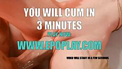 horny milf's massive tits tease wet pussy play