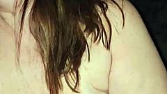 big pregnant milf rides cock moaning big nipples bouncing
