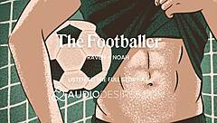 athlete pounds journalist hard post-sexy locker room interview!