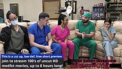 aria nicole's innocent nurse play turns humiliating with channy