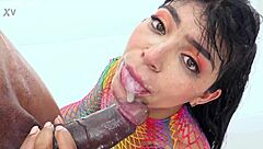 Innocent Latina's Emotional First Anal Thrill With Huge Cock Deep No Tears