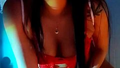Little 18+ angel squirts wildly for viewers in homemade solo