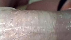 Tied Slut Kneels Sucking Master's Huge Cock Desperately Dripping Wet