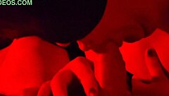 Hot Milf Blindfolded Gives Slow Deepthroat Blowjob Up Close