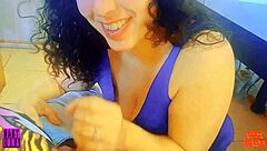 Old crush babyluna rides deep with creampie finish