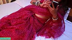 Chubby Indian Bhabhi Bent Over for Horny Doggystyle Creampie Fantasy