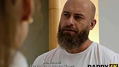 i crave young brunette's tight shaved pussy in old young anal massage