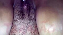 Latina Prostitute's Fat Ass Dripping Cum After Rough Fuck