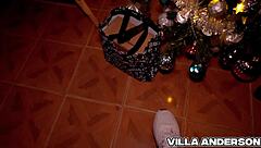 Stepmom's Christmas Ass Begs for Rough Pounding