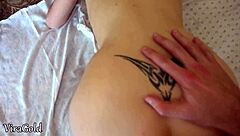 Fucking Ex-Girlfriend's Tight Ass with Deep Pussy Creampie Finish