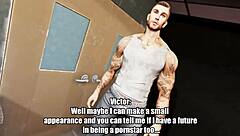 ivori faith begs for intense shemale trans fuck game promo