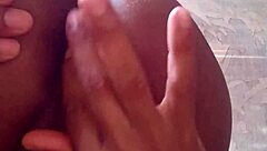 seductive massage turns into tight anal play with medium cock